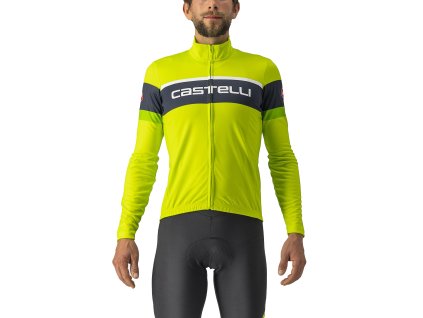 Castelli Passista Jersey (Farba CST-Passista-Jersey-Bordeaux/Savile-Blue-Chalk-421, Veľkosť XXL)