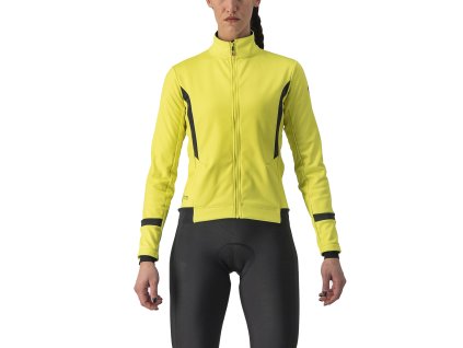 Castelli Dinamica 2 W Jacket (Farba CST-Dinamica-2-W-Jacket-Brilliant-Yellow/Dark-Gray-Reflex-790, Veľkosť XS)