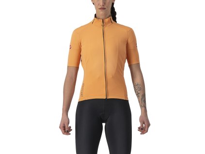 Castelli Perfetto RoS 2 W Wind Jersey (Farba CST-Perfetto-Ros-2-W-Wind-Jersey-Melon-883, Veľkosť XS)