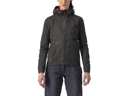 Castelli Trail Endurance GT W Jacket (Farba CST-Trail-Endurance-GT-W-Jacket-Dark-Gray-030, Veľkosť XS)