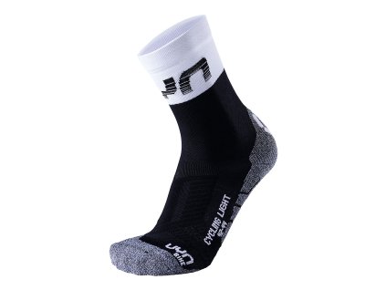 uyn m cycling light socks 20a uyn s100082 black white 1