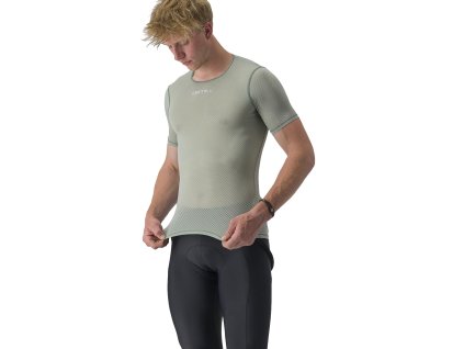 Castelli Pro Mesh 2.0 SS - Defender green (Veľkosť XXL)