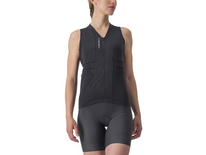 Castelli Anima 4 SLV - CST-Anima-4-SLV-085-Light-Black (Veľkosť XS)