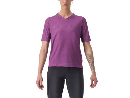 Castelli Trail Tech 2 W Tee - Ametyst (Veľkosť XS)