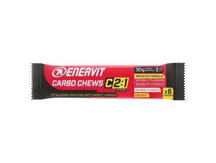 enervit carbo 2 1 c želatinky carbo chews