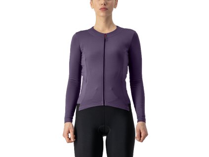 Castelli Fly LS W, Night shade  Dámsky jemne zateplený aero dres s dlhým rukávom