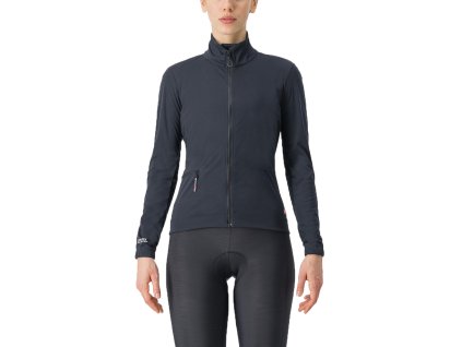 Castelli Vento Trail W, Light black  Dámska cyklistická bunda s Windstopperom
