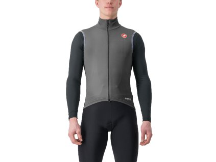 Castelli Perfetto RoS 2 Vest, Urban gray  Pánska vesta do daždivých a veterných podmienok