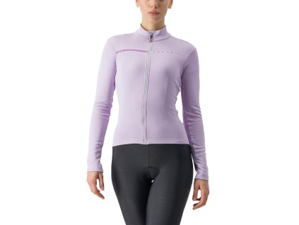 Castelli Sinergia 2 W, Orchid petal/ Purple dew  Zateplený  dres do prechodného obdobia