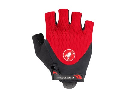 Castelli Arenberg Gel 2, Rich red  Letné cyklistické rukavice