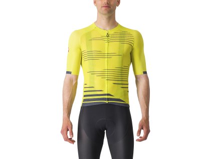 Castelli Climber´s 4.0 jersey, Sulphur/ Twilight blue  Pánsky dres do horúcich letných dní