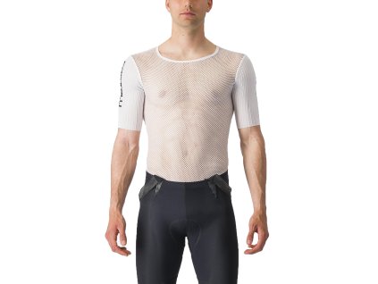 Castelli Bolero SS Base Layer, White  Aerodynamické funkčné základné tričko