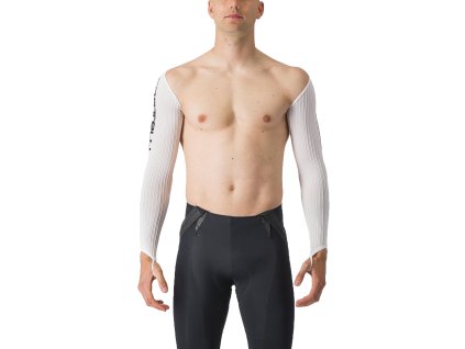 Castelli Bolero Long Sleeve, White  Aerodynamické dlhé rukávy