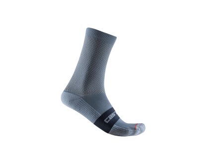 Castelli Espresso 15, Light steel blue  Letné ponožky