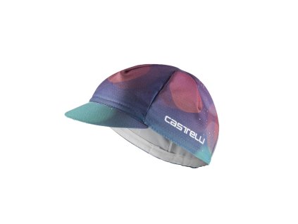 Castelli R-A/D cap, Multicolor Purple  Cyklistická čiapka