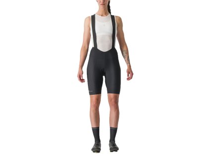 Castelli Espresso W DT bibshort, Black  Dámske krátke nohavice s trakmi