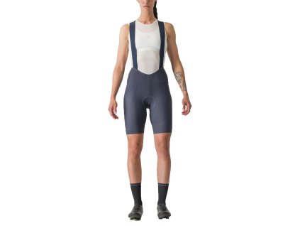 Castelli Espresso W DT bibshort, Twilight blue  Dámske krátke nohavice s trakmi