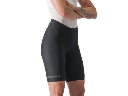 Castelli Espresso W short, Black  Dámske krátke nohavice bez trakov