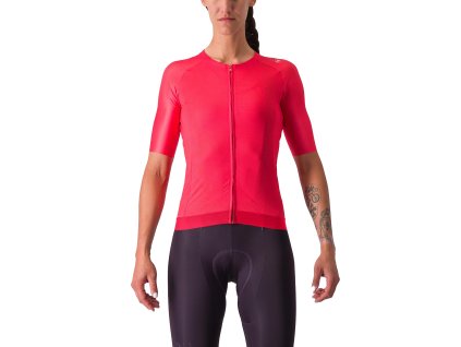 Castelli Aero Pro 7.0. W, Hibiscus  Dámsky cyklistický dres s krátkym rukávom