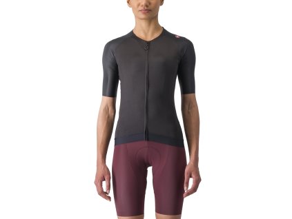 Castelli Aero Pro 7.0. W, Light black  Dámsky cyklistický dres s krátkym rukávom