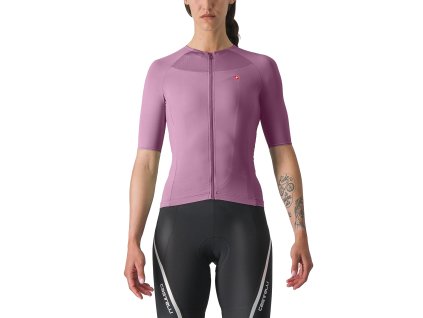 Castelli Velocissima 2 jersey, Deep purple/ Black  Dámsky cyklistický dres s krátkym rukávom