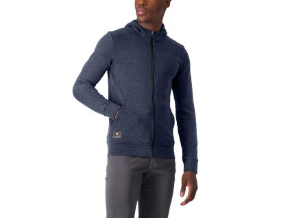 Castelli Milano 2 Full Zip Fleece,  Savile blue  Pánska mikina na zips