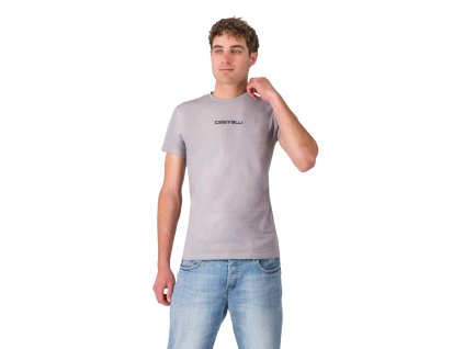 Castelli Classico Tee, Gray  Pánske tričko s krátkym rukávom