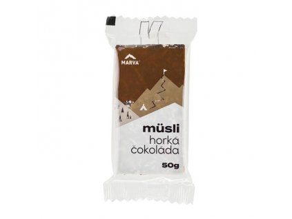 Marva Müsli, Horká čokoláda  Müsli tyčinka v rôznych príchutiach
