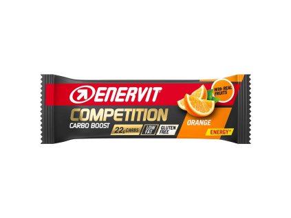 Enervit Competition bar 30g, Pomaranč  Vysoká dávka energie do vrecka