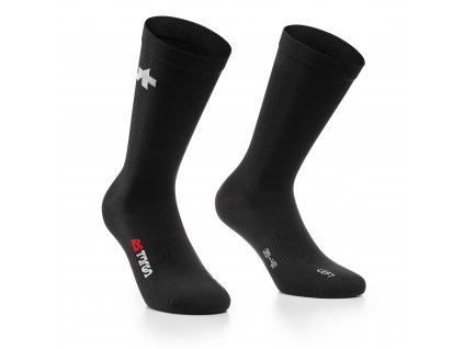 RS Socks TARGA Black fronte P13.60.715.10