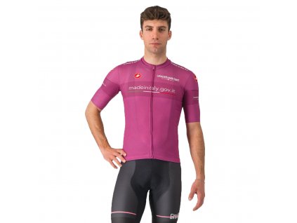 Castelli #GIRO107 Classification Jersey, Cyclamen  Pánsky letný dres Giro d´Italia
