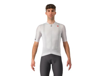 Castelli #GIRO Trofeo jersey, Grey/ Silver  Pánsky letný pohodlný dres Giro dres