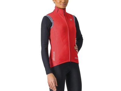 Castelli Perfetto RoS 2 W Vest, Hibiscus  Dámska vesta do daždivých a veterných podmienok