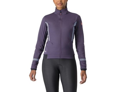 Castelli Dinamica 2 W Jacket, Night shade/ Silver reflex  Dámska zimná bunda s ochranou voči vode a vetru