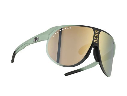 TITAN, rámček SALVIA BLACK MATT, sklá MIRROR BRONZE