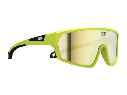 Brýle LOOP, rámeček YELLOW FLUO, skla MIRROR BRONZE CAT 3