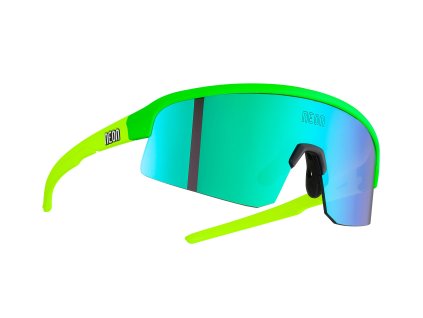 VIPER, rámeček GREEN YELLOW, skla MIRROR GREEN CAT 3