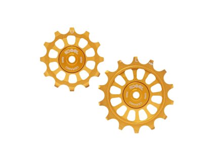 KOGEL Shimano cestné kladky 12/14 zubov R9100/R8000/R7000, Gold  Cestné kladky s celokeramickými ložiskami