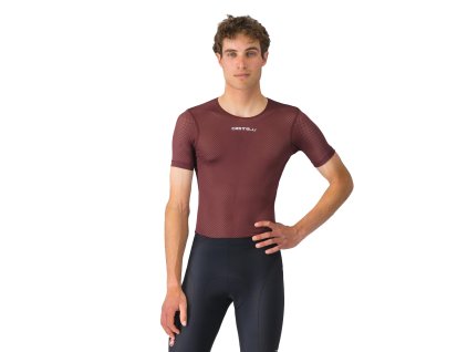 161289 castelli pro mesh 2 0 ss deep bordeaux