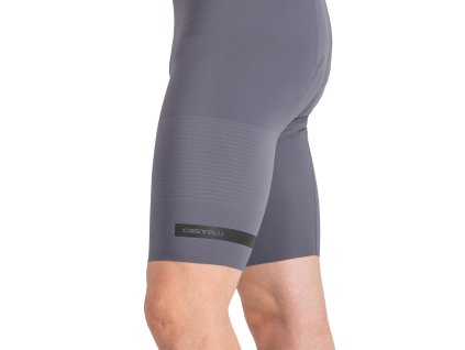 Castelli Premio EVO bibshort, Smoky gray  Pánske prémiové krátke cyklo nohavice