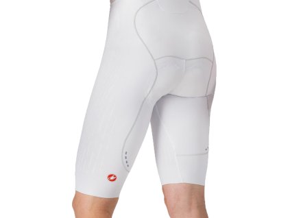 Castelli Free Aero Race S bibshort, White  Inovatívne letné aero nohavice s trakmi