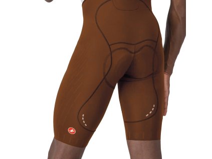 Castelli Free Aero Race S bibshort, Deep Mocha  Inovatívne letné aero nohavice s trakmi