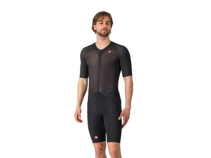 Castelli Sanremo S Speed Suit, Black  Redizajnová závodná cyklistická kombinéza