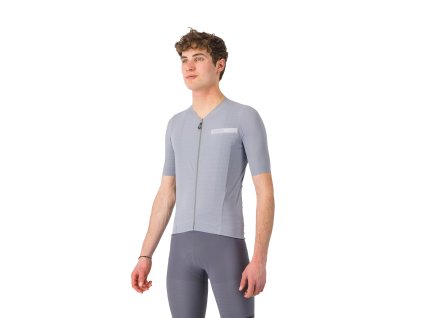 Castelli Premio EVO Jersey, Vortex gray (Veľkosť XXL)