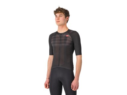 Castelli Aero Race 8S Jersey, Black  Inovatívny pretekársky aero dres