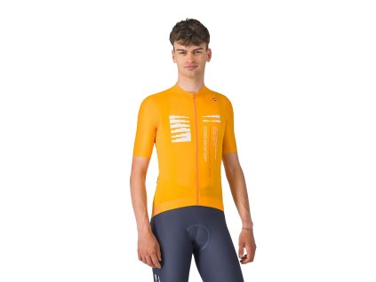 100393 5 castelli espresso r a d jersey vivid orange