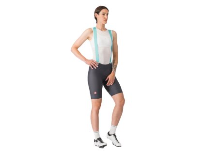 100702 5 castelli prima 2 dt bibshort dark gray pool blue
