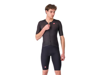 Castelli Free Sanremo 3 Suit SS, Black (Veľkosť XXL)