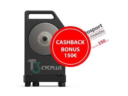 Cycplus HiPower Smart trenažér T3  Vlajková loď cyklistických trenažérov Cycplus