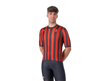 Castelli AC Milan Competizione 3 jersey, Red/ Black  Letný dres vo farbách AC Milan